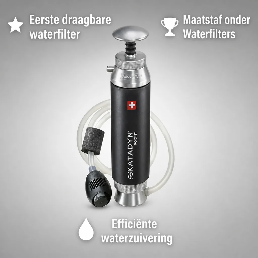 Waterfilter, Drinkwaterfilter, Waterfilter voor reizen, Draagbare waterfilter, Waterzuivering filter, Waterfilter outdoor