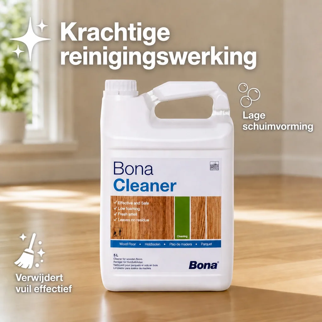Houten vloer reiniger 5 Liter, parket reiniger, vloerreiniger hout