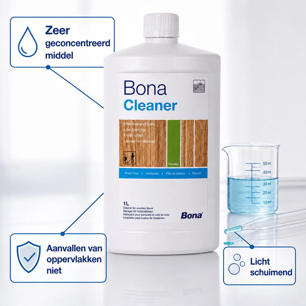 Vloerreiniger 1 liter, reiniger, schoonmaakmiddel