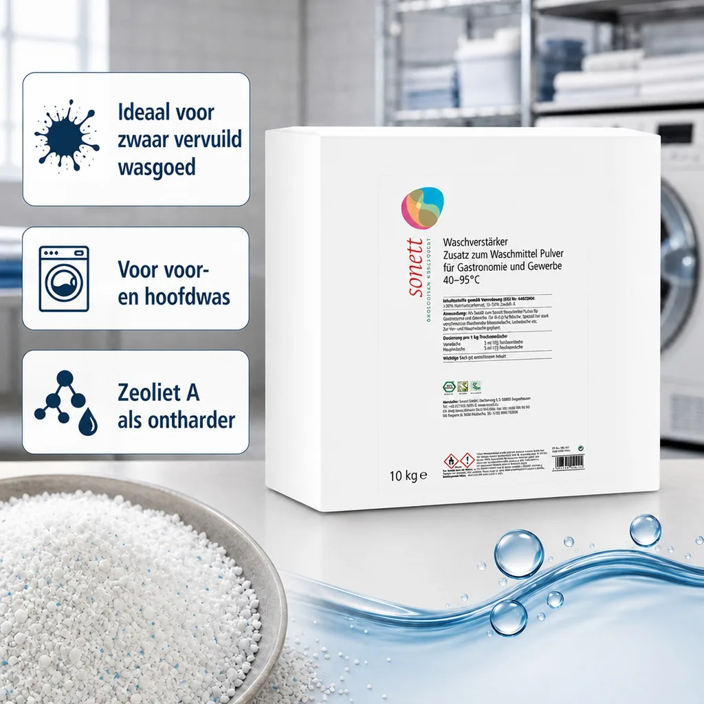 Wasmiddel booster 10 kg, wasmiddel toevoeging voor industrieel wasmiddel, professioneel wasmiddel