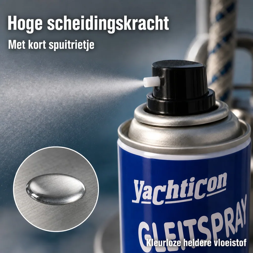 Teflon spray, Glijmiddel spray, Beschermende spray, 300 ml