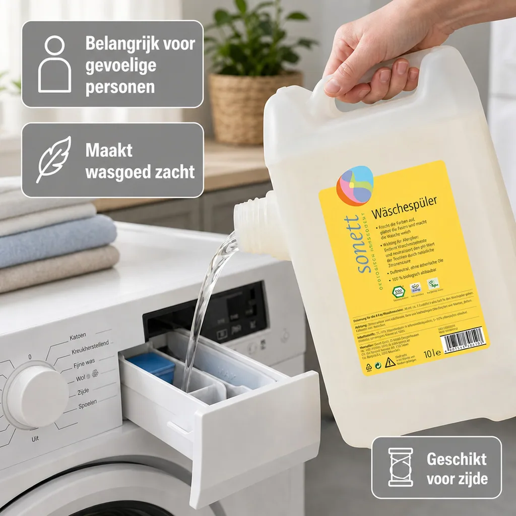 Wasverzachter 10 liter, ecologische wasverzachter, natuurlijke wasverzachter