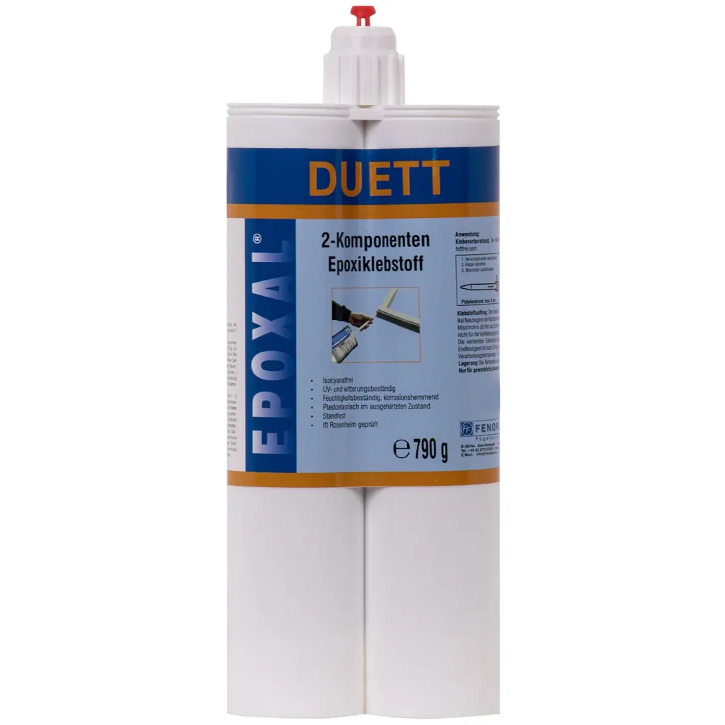 Epoxy lijm, 2 componenten lijm, witte epoxy, 2K EPOXID Klebstoff weiß, FENOPLAST Epoxal Duett