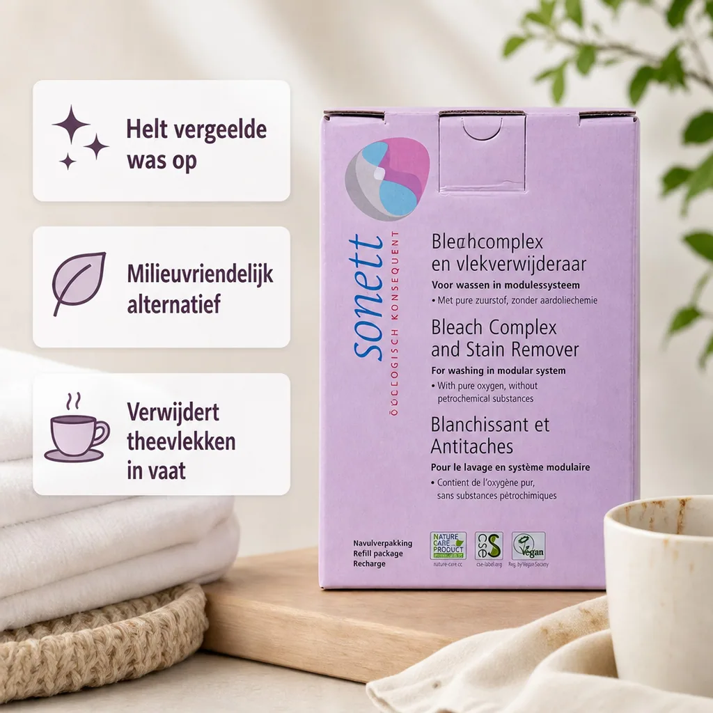Vlekken verwijderen, SONETT Bleichkomplex 900 g, Fleckenentferner