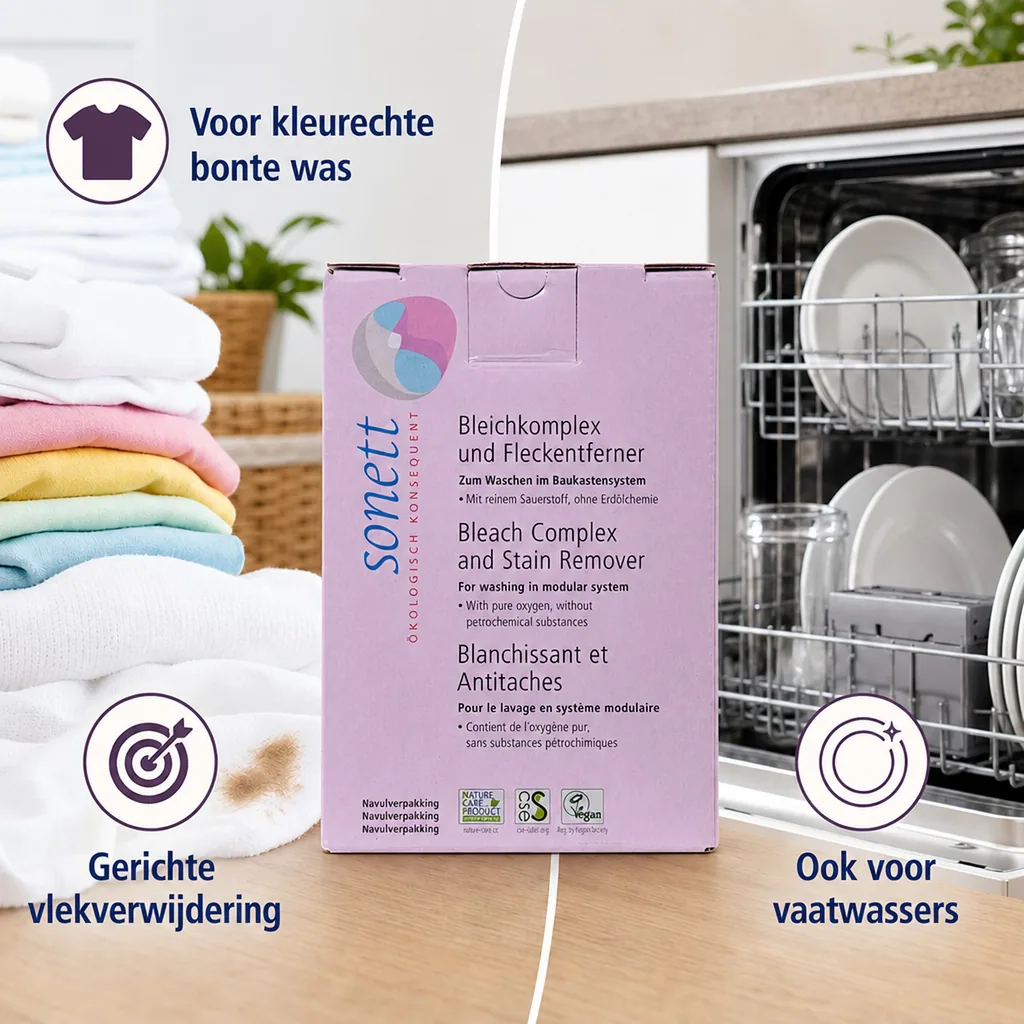 Vlekken verwijderen, SONETT Bleichkomplex 900 g, Fleckenentferner