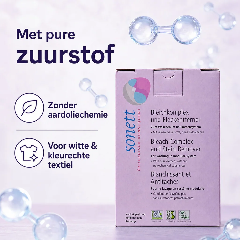 Vlekken verwijderen, SONETT Bleichkomplex 900 g, Fleckenentferner