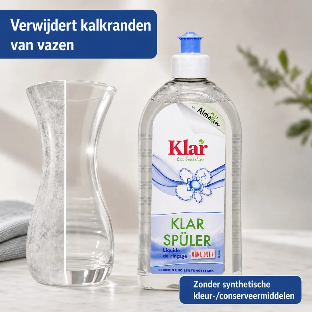 Vaatwasser glansspoelmiddel, 500 ml zonder parfum