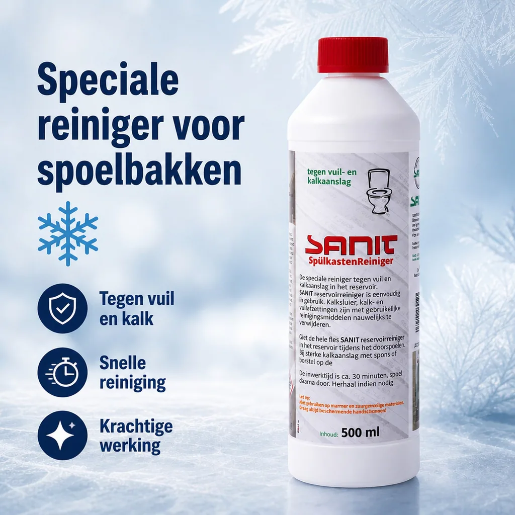 WC reiniger 500 ml, Spoelbak reiniger, Toiletreiniger