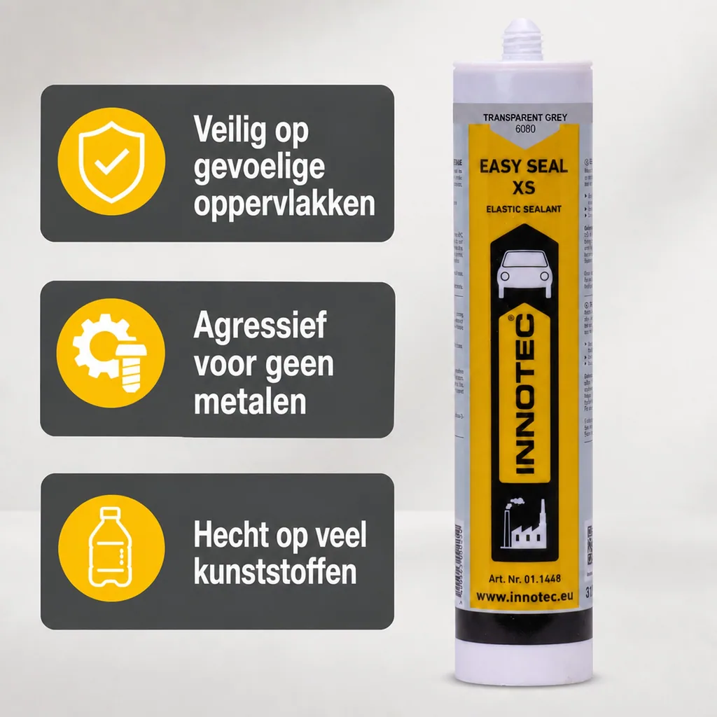Afdichtingskit, 310ml, transparant-grijs, Dichtingsmiddel