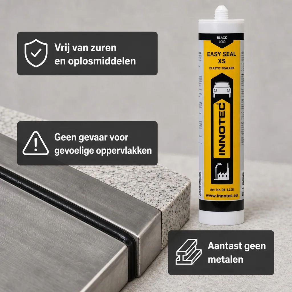 Afdichtingskit zwart, 310ml, afdichtingsmassa, zwart dichtingsmiddel