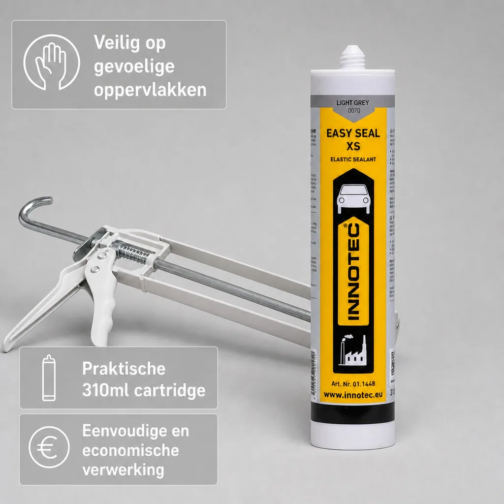 Afdichtingskit grijs, 310ml hellgrau, dichtmassa grijs