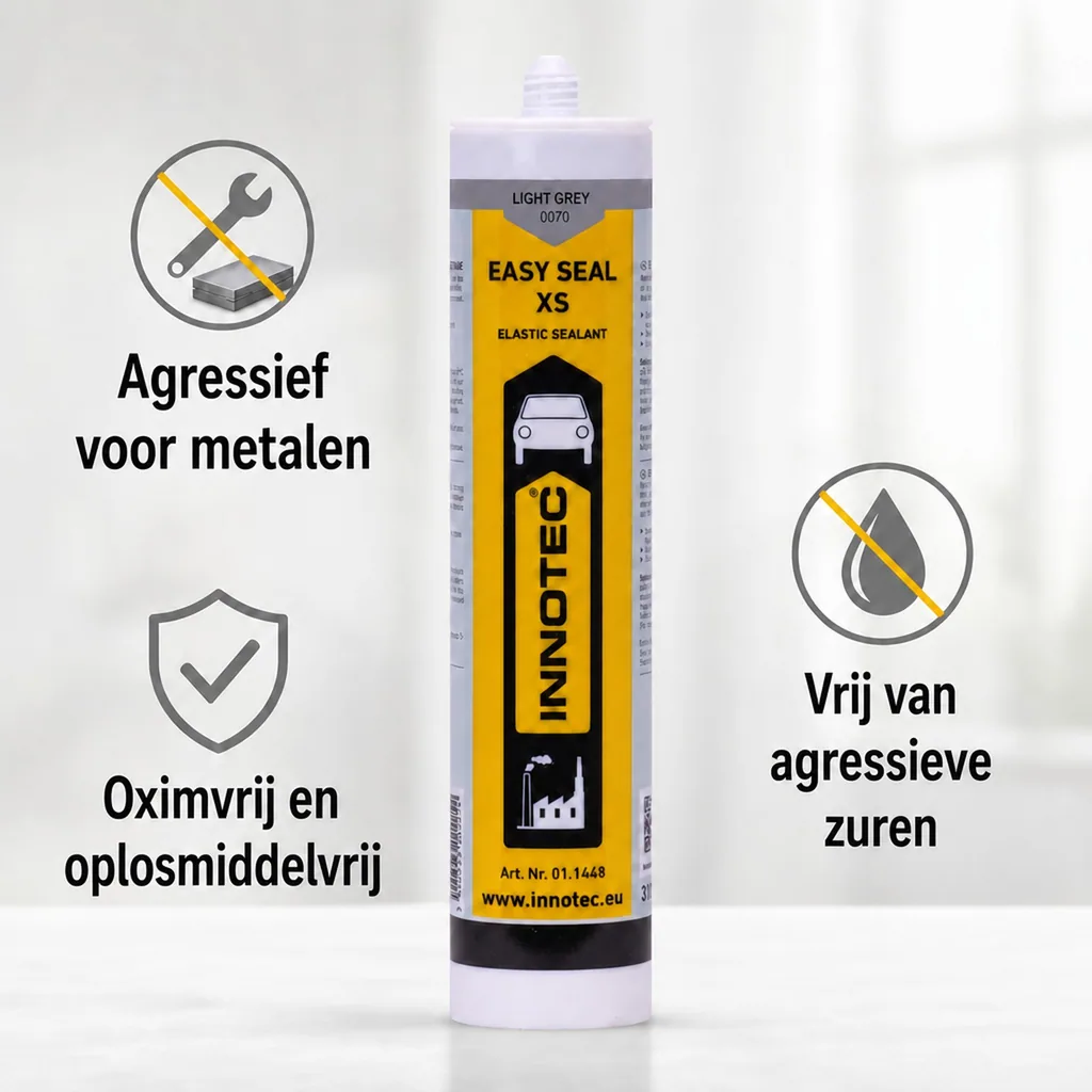Afdichtingskit grijs, 310ml hellgrau, dichtmassa grijs