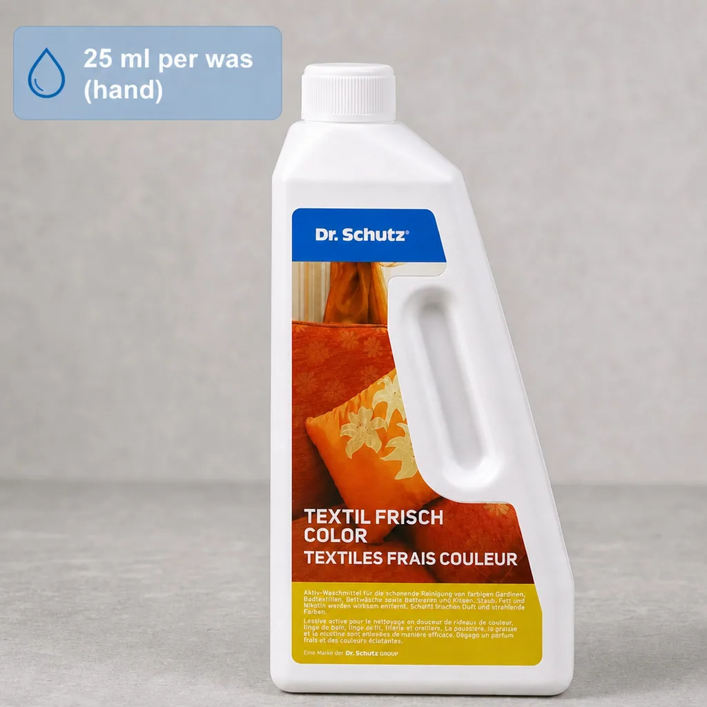 Wasmiddel voor gekleurde was, wasmiddel kleur, 750 ml vloeibaar wasmiddel bonte was