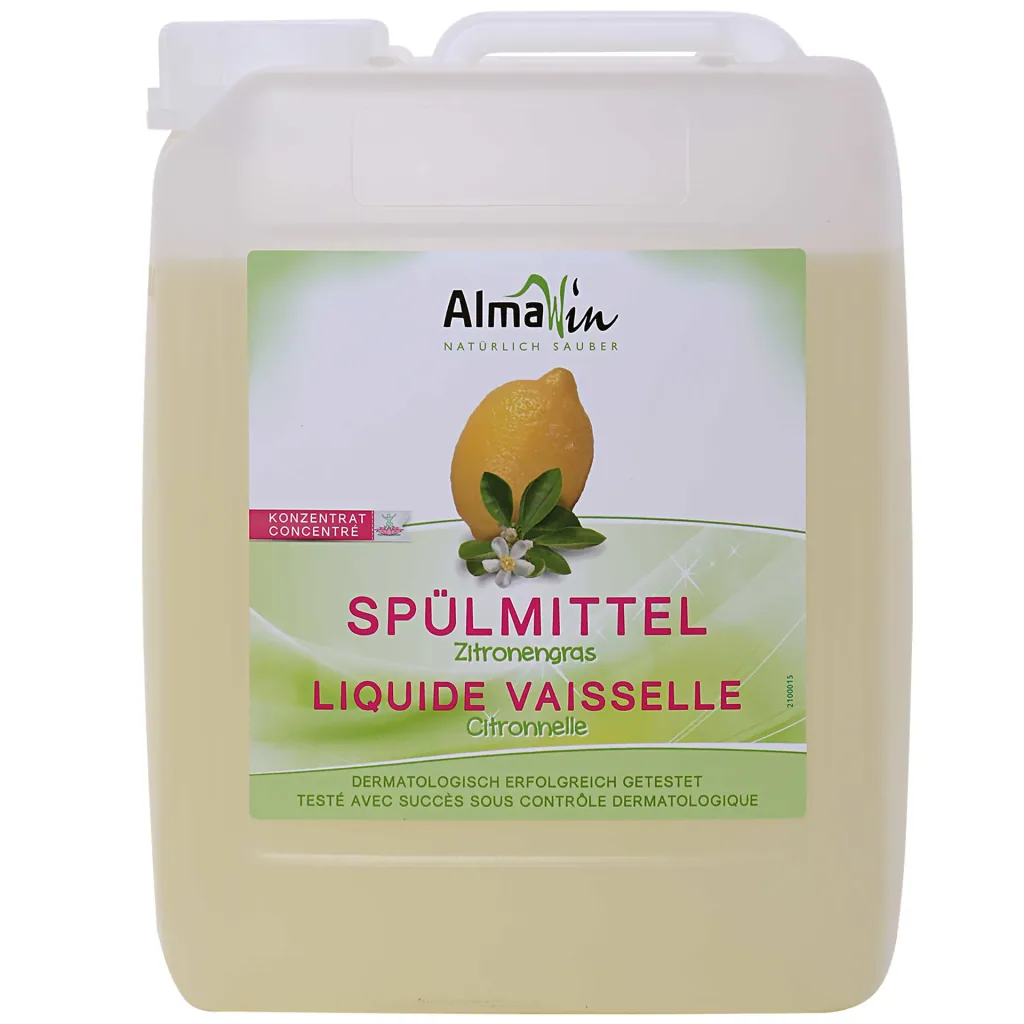 Afwasmiddel, Afwasmiddel citroengras, Natuurlijk vaatwasmiddel, Ecologisch afwasmiddel