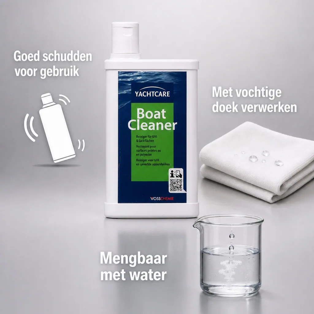 Boot reiniger 500ml, boot schoonmaken, boot reinigingsmiddel