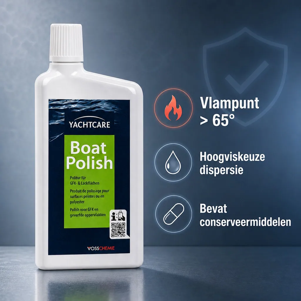 Boot polijstmiddel 500ml, Polijstmiddel voor GFK, Boot polijsten