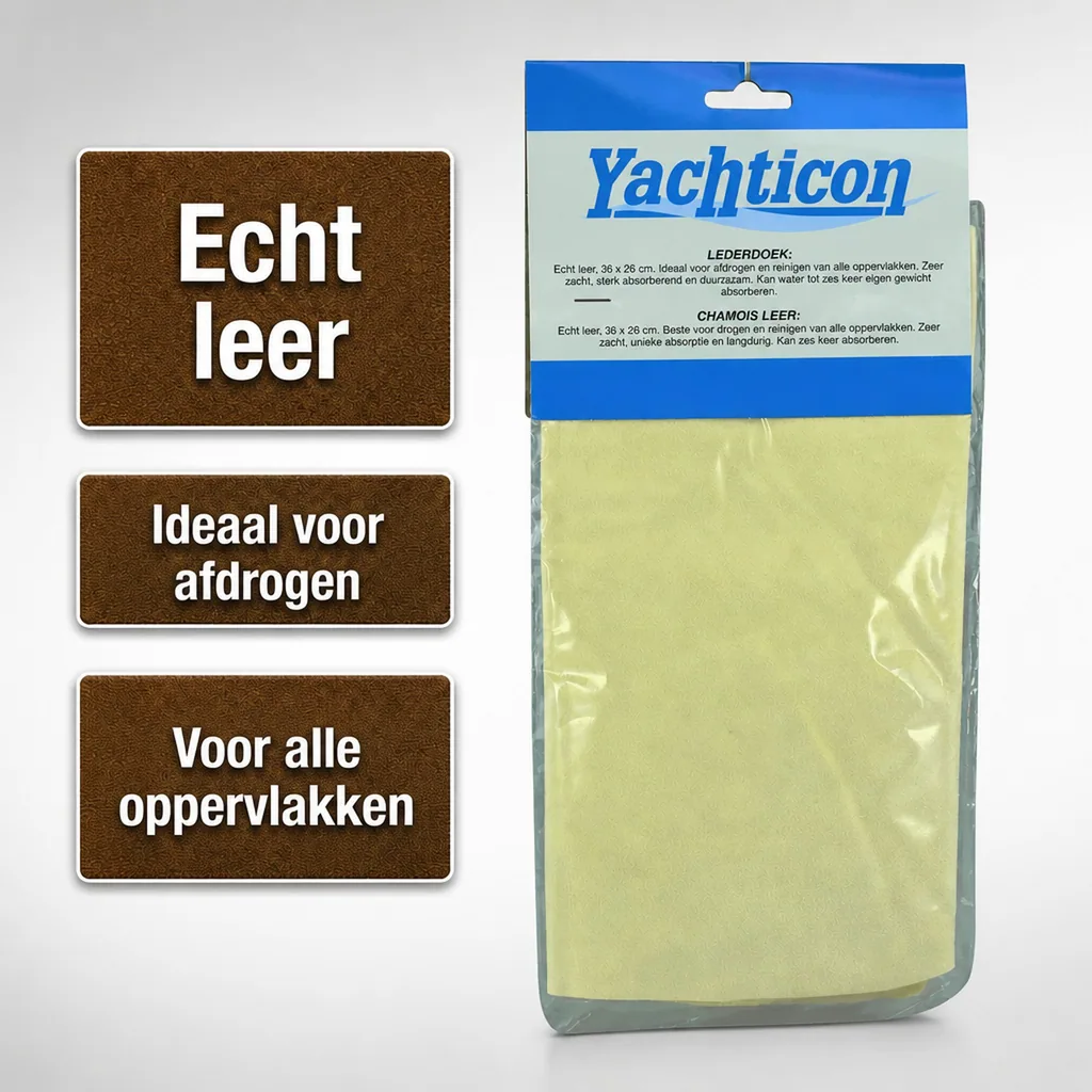 Lederreiniger, Leren doek, Lederverzorging doek