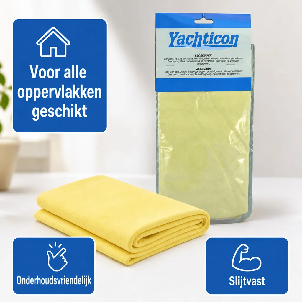 Lederreiniger, Leren doek, Lederverzorging doek