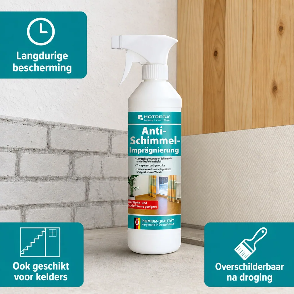 Anti schimmel spray, schimmel impregneermiddel, 500 ml, schimmelwerende spray