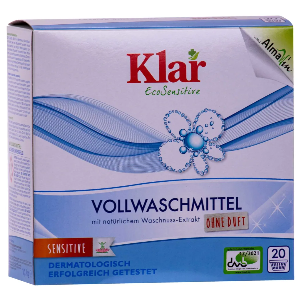 Wasmiddel poeder, Vollwaschmittel Pulver met Wasnoot Extract