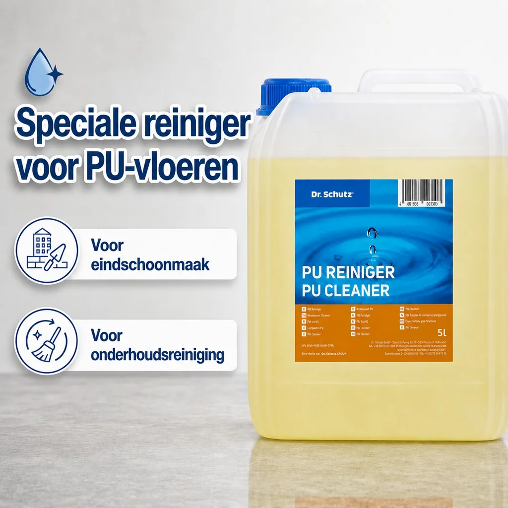PU Reiniger 5 Liter, Vloerreiniger PU, professionele vloerreiniger
