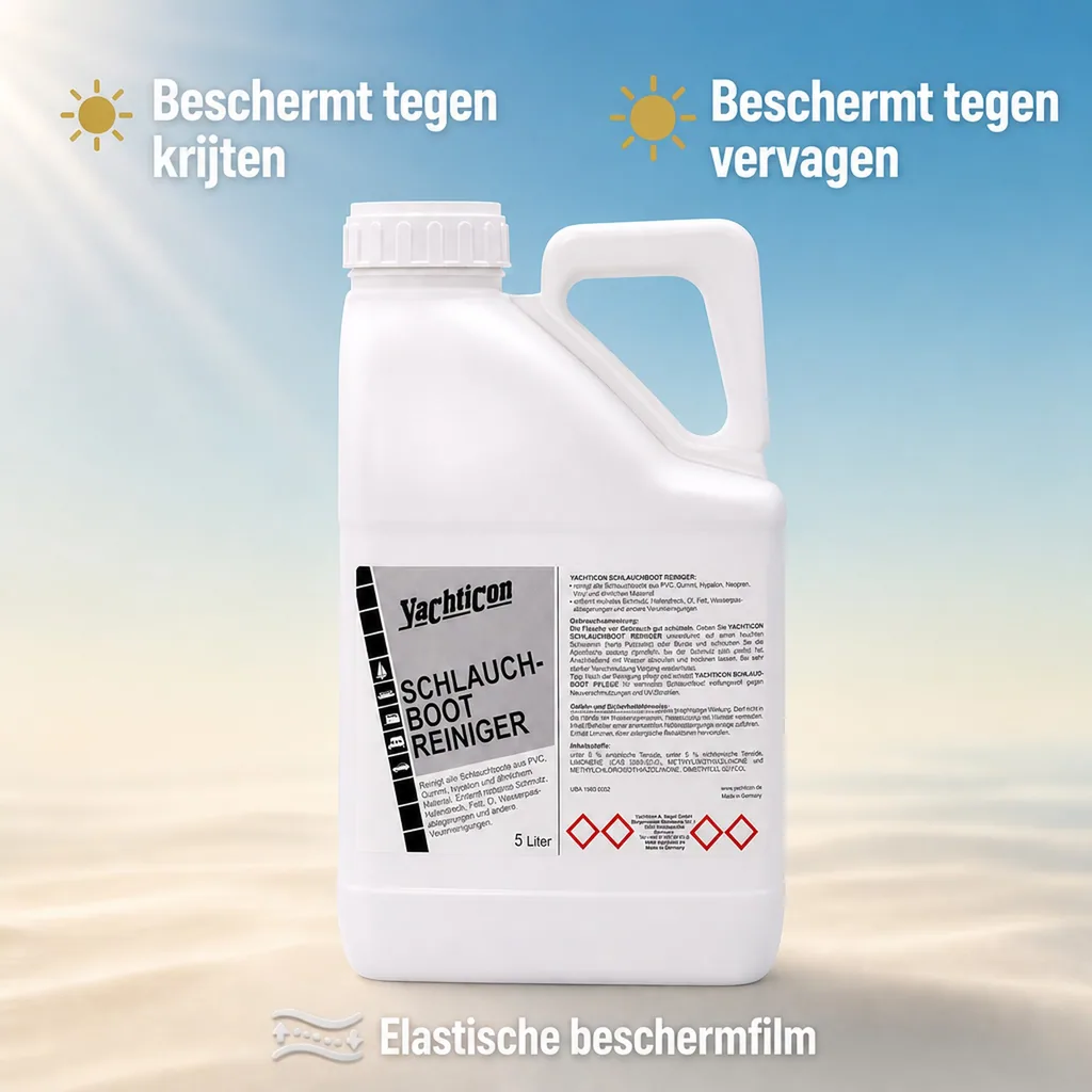 Rubberboot Reiniger 5 Liter, Opblaasboot Reiniger, Boot Schoonmaken