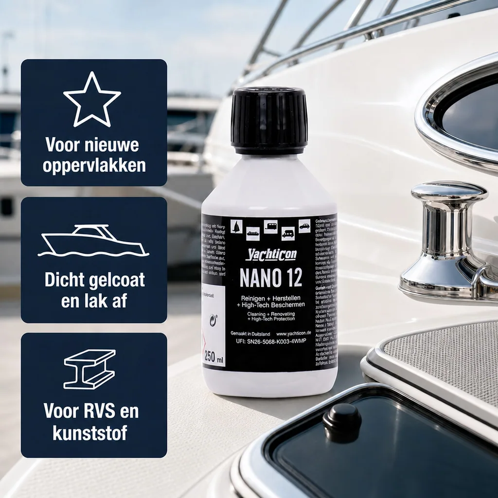 Bootcoating, Nano 12 - 250ml Langzeitversiegelung, bootbescherming