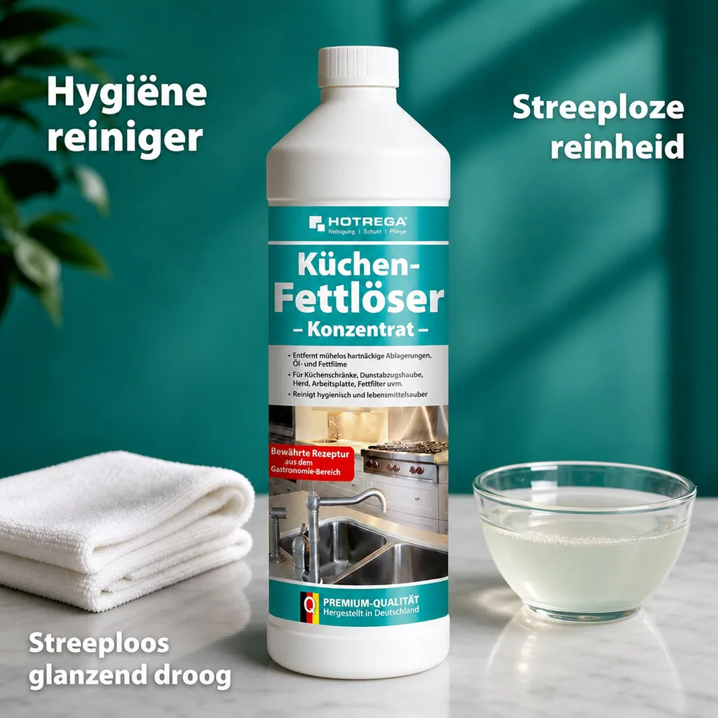 Ontvetter keuken, 1 liter, keuken ontvetter concentraat