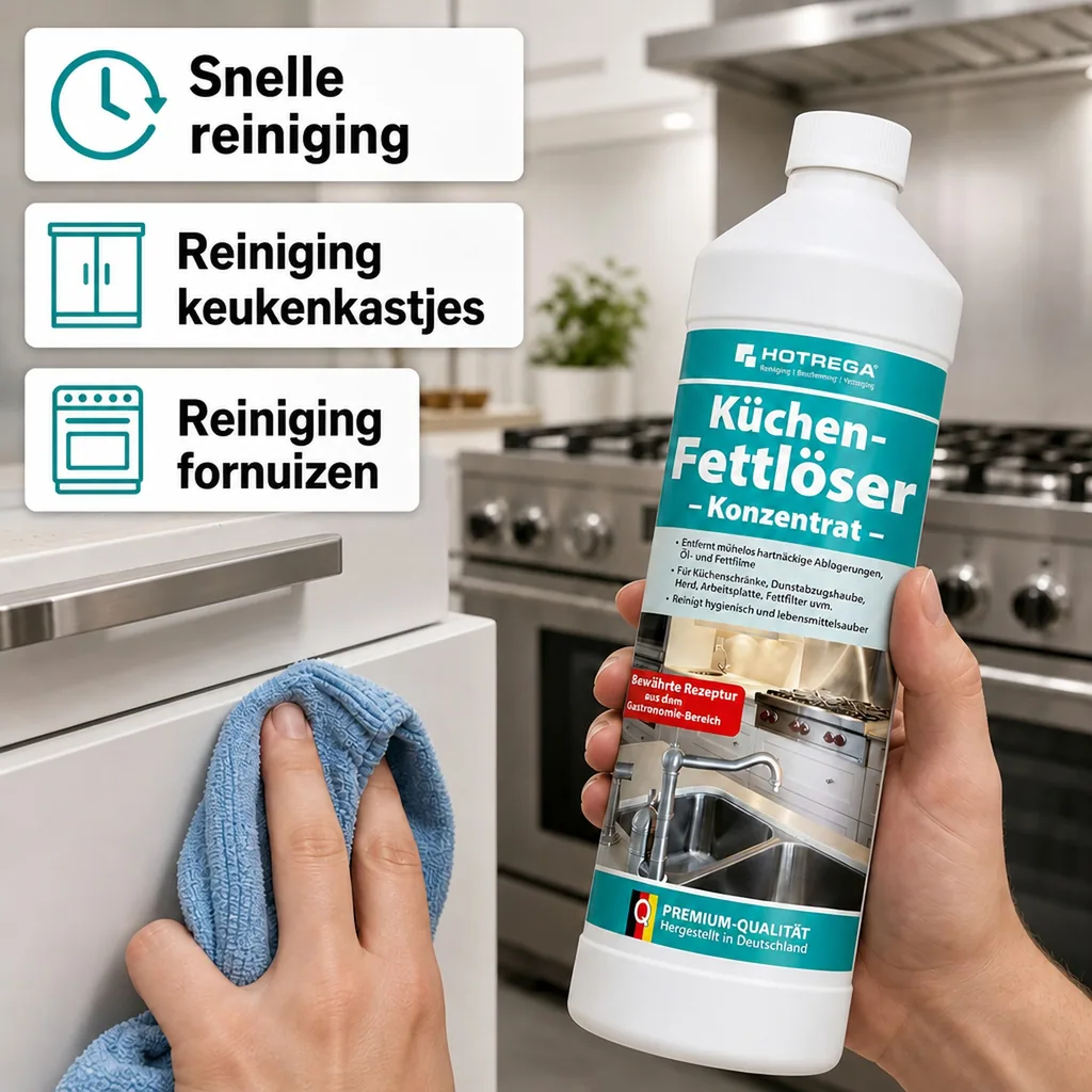 Ontvetter keuken, 1 liter, keuken ontvetter concentraat