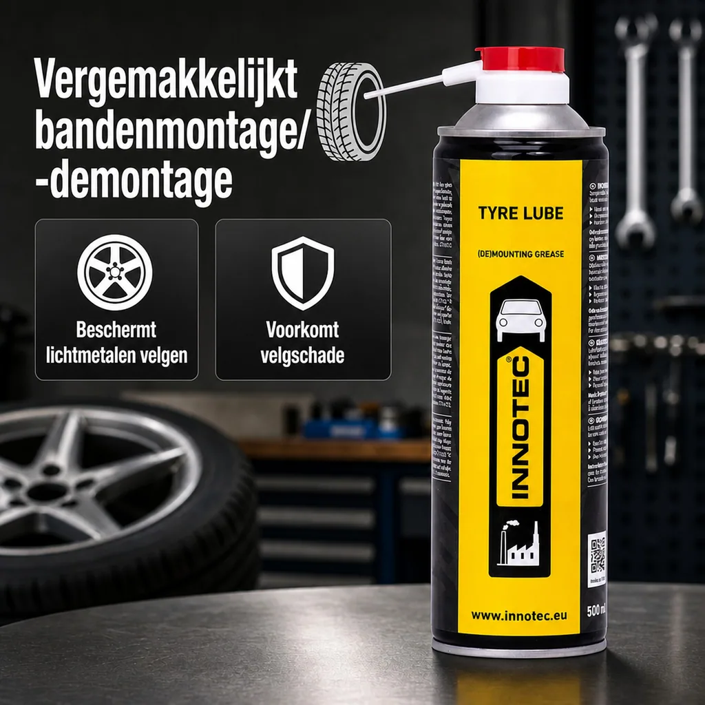 Banden montage spray, banden glijmiddel, 500 ml