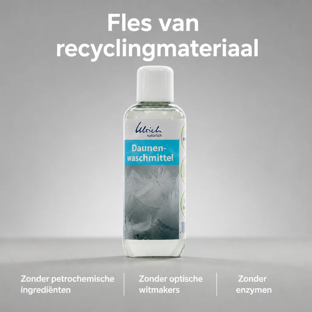 Daunenwasmiddel 250 ml, Wasmiddel voor dons, Natuurlijk wasmiddel dons
