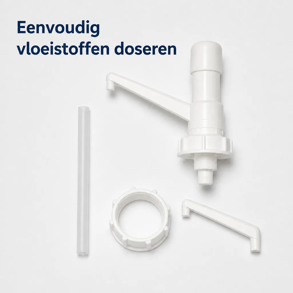 Doseerpomp 20 liter, afvulpomp, doseerpomp 30 ml, pomp voor vat