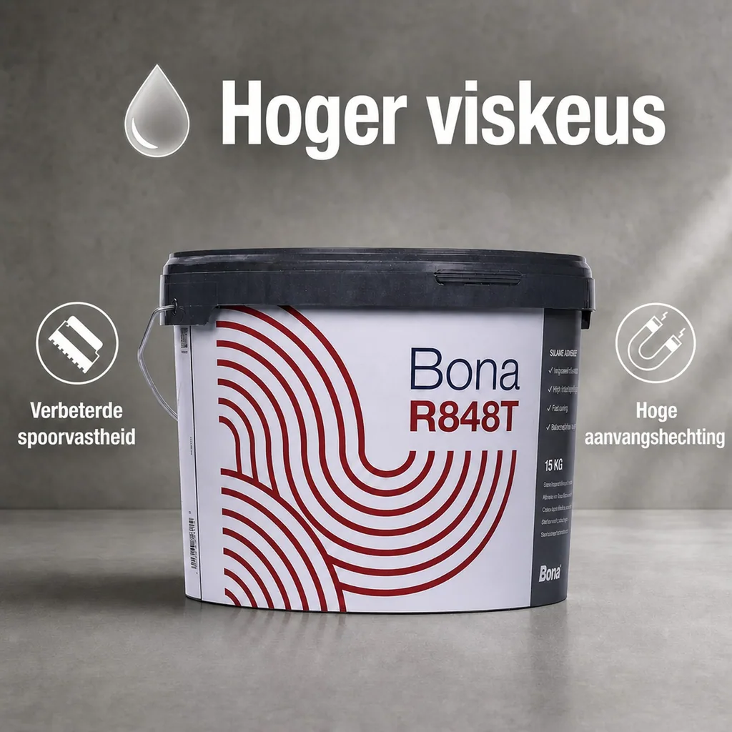 Parketlijm 15 kg, Oplosmiddelvrije parketlijm, Silan parketlijm, Parket plaatsen lijm