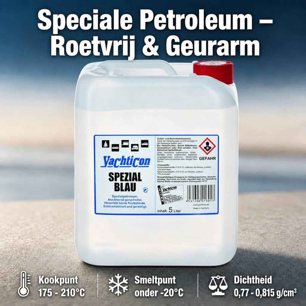 Petroleum 5 liter, Blauwe petroleum
