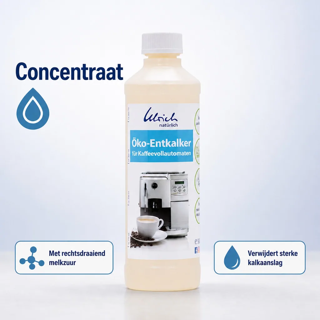 Ontkalker koffiemachine, 500 ml, Eco ontkalker, Natuurlijke ontkalker