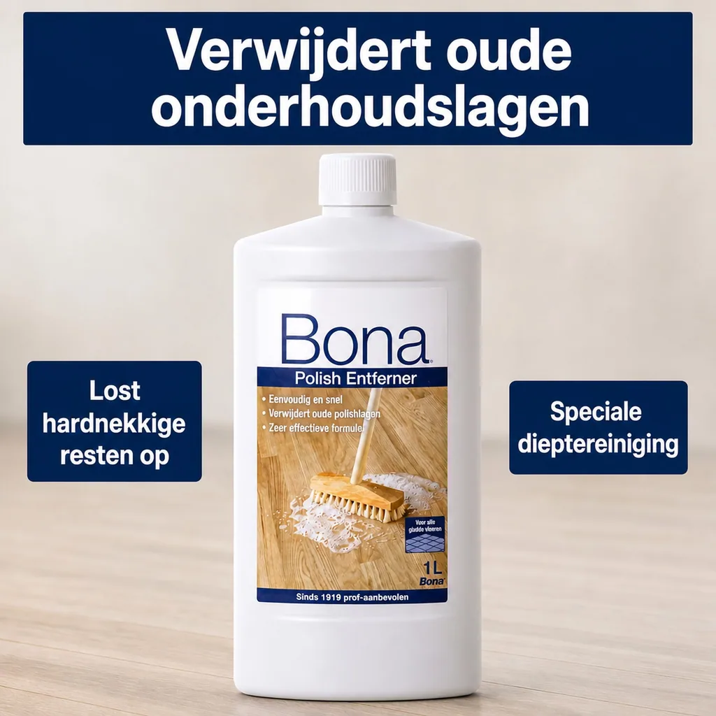 Polish verwijderaar 1 liter, Vloer polish verwijderen, Grondreiniger, Remover