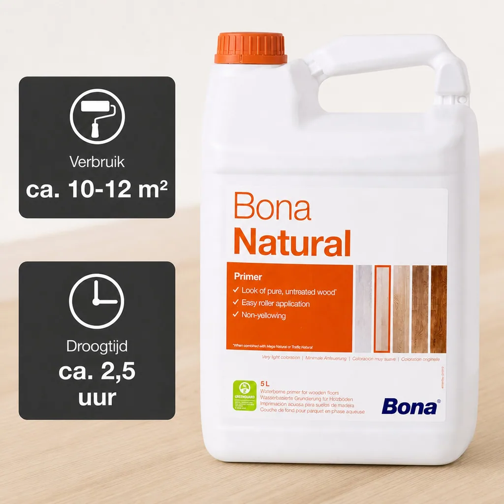 Parket Primer 5 Liter, Grondlaag Parket, Houten Vloer Primer