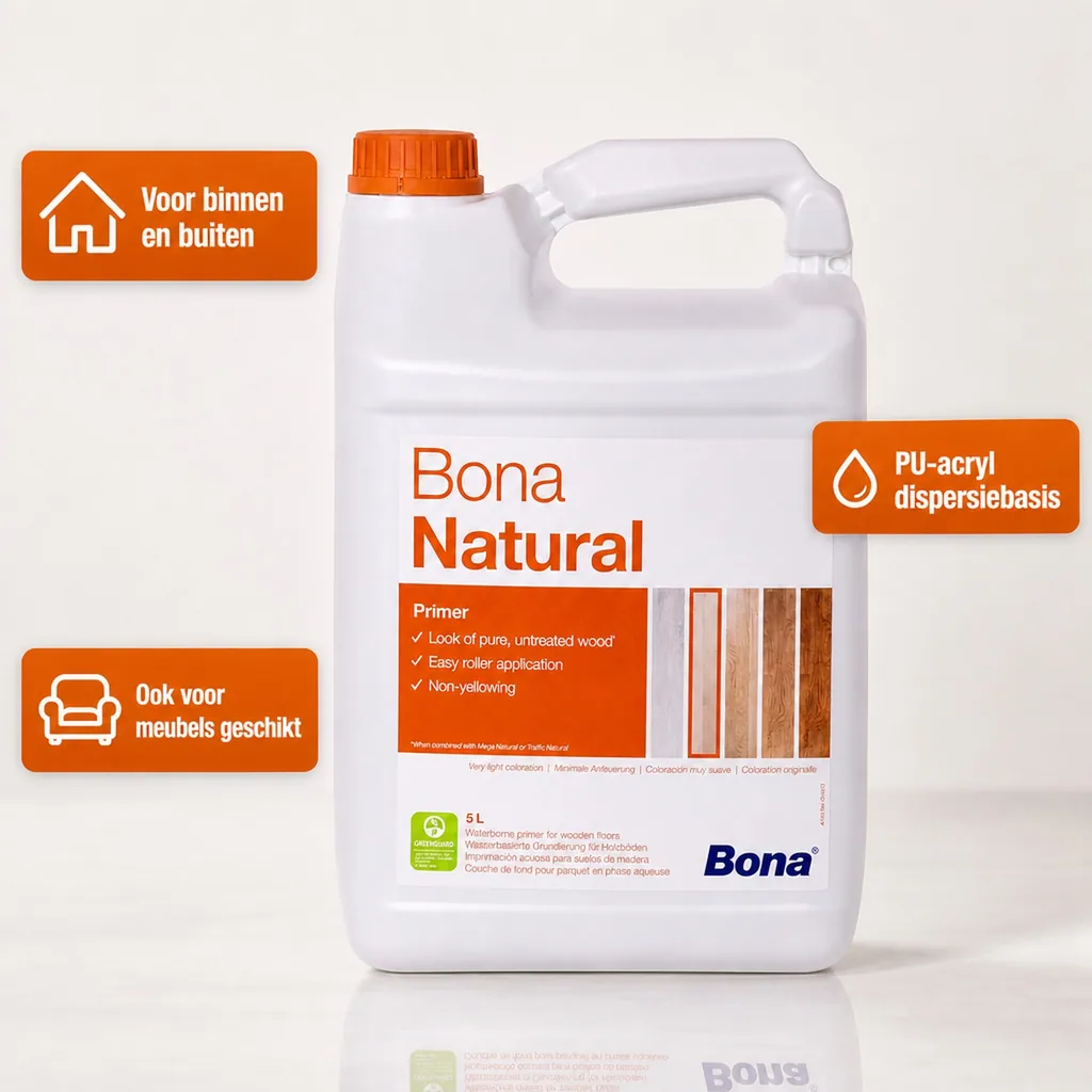 Parket Primer 5 Liter, Grondlaag Parket, Houten Vloer Primer