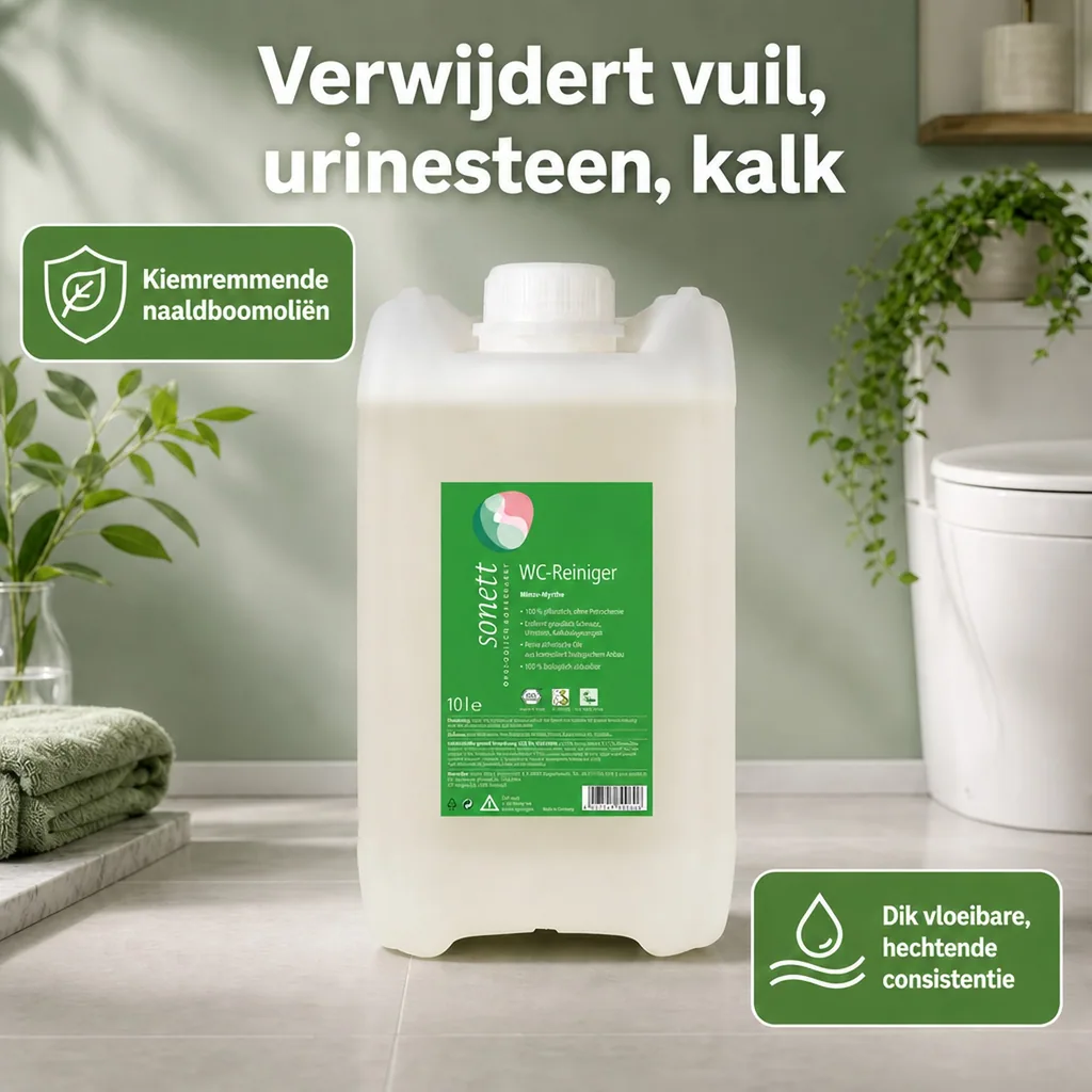 WC reiniger 10 liter, Toilet reiniger, munt mirte