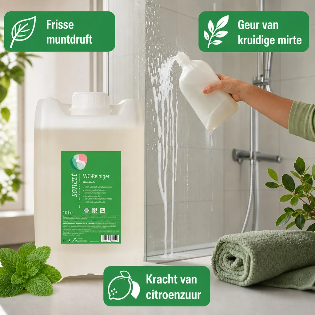 WC reiniger 10 liter, Toilet reiniger, munt mirte