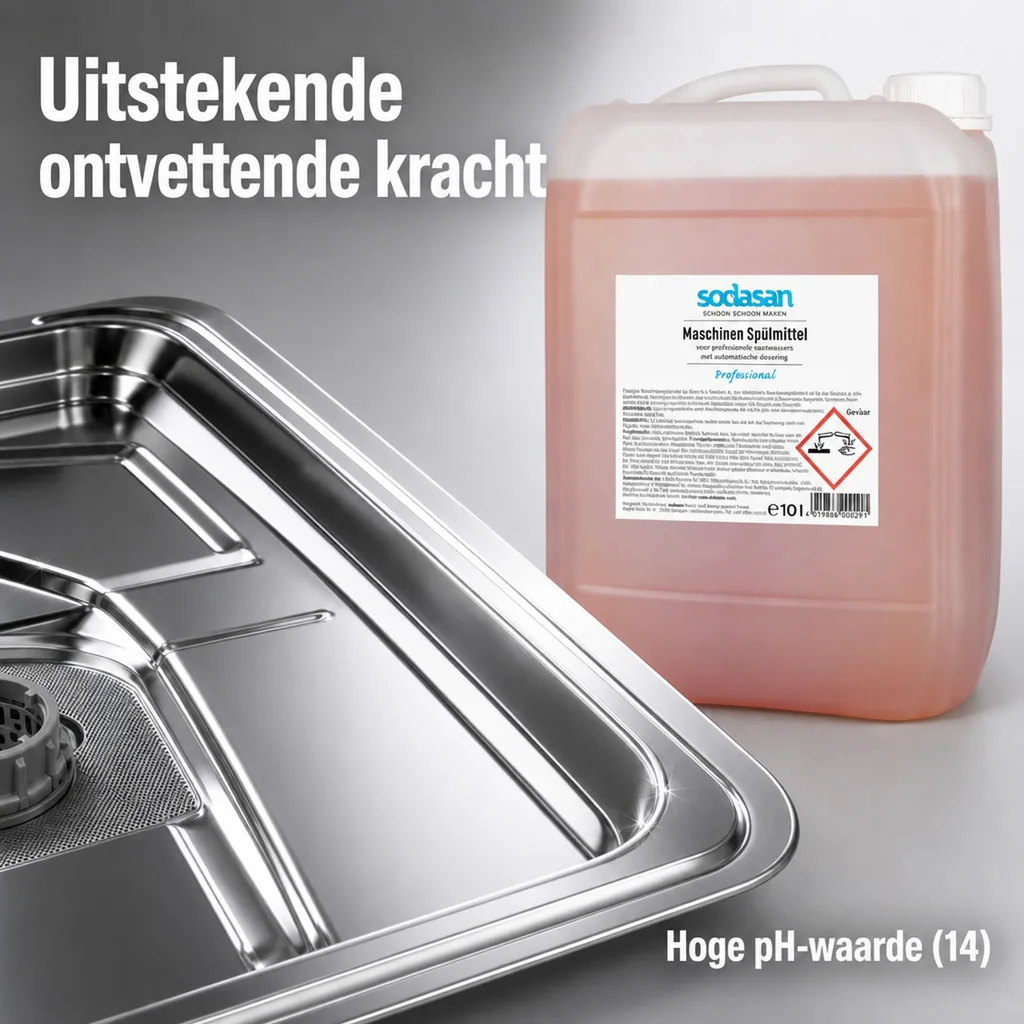 Vaatwasmiddel vloeibaar 10 Liter, machinale vaatwasmiddel