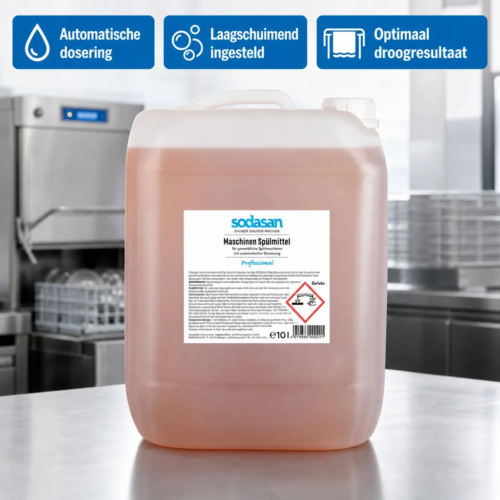Vaatwasmiddel vloeibaar 10 Liter, machinale vaatwasmiddel