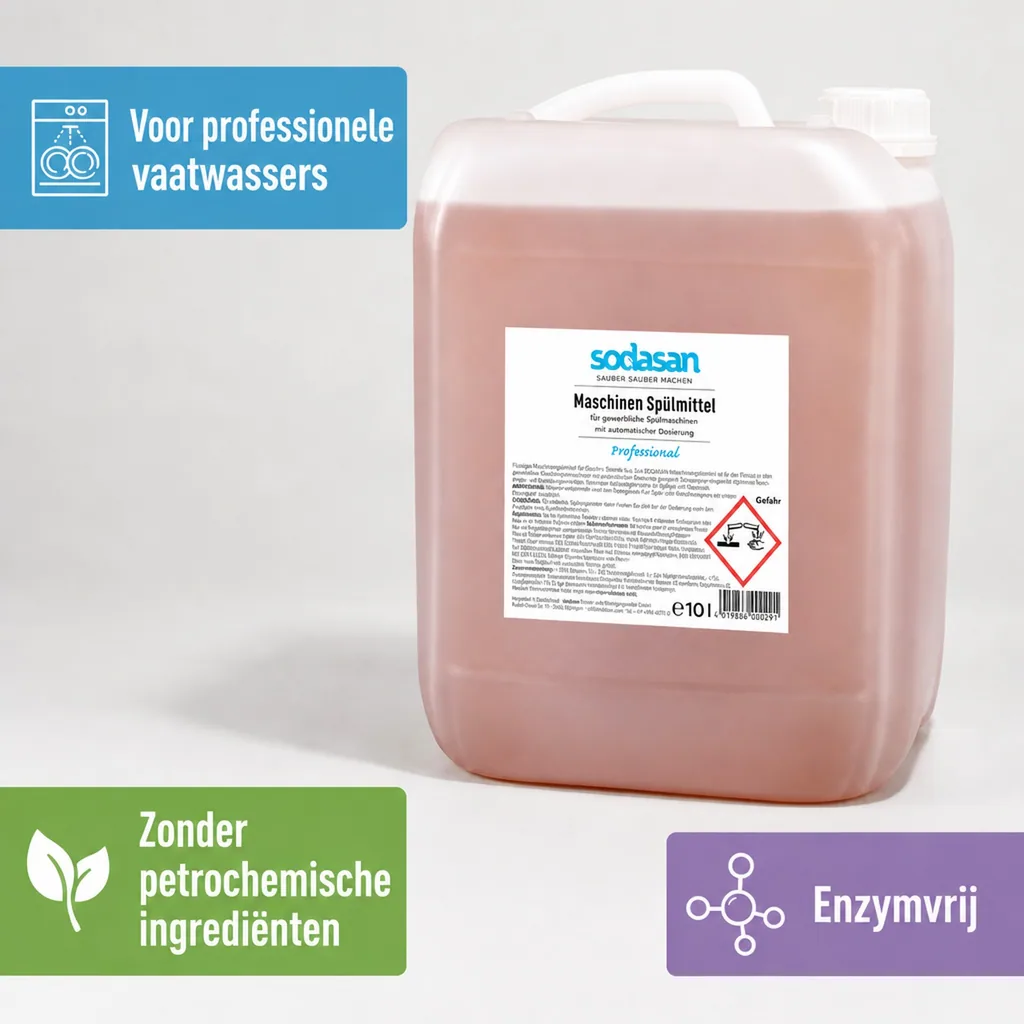 Vaatwasmiddel vloeibaar 10 Liter, machinale vaatwasmiddel