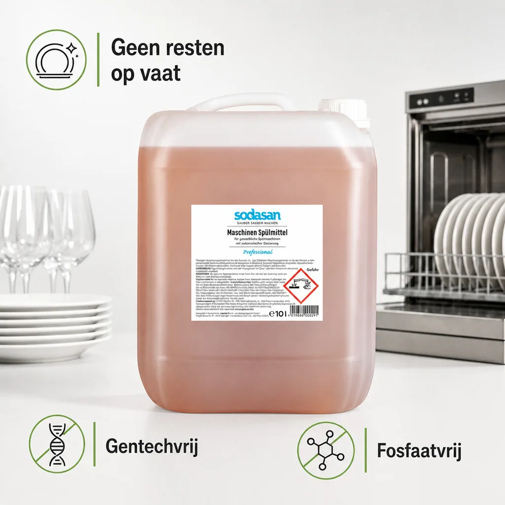 Vaatwasmiddel vloeibaar 10 Liter, machinale vaatwasmiddel