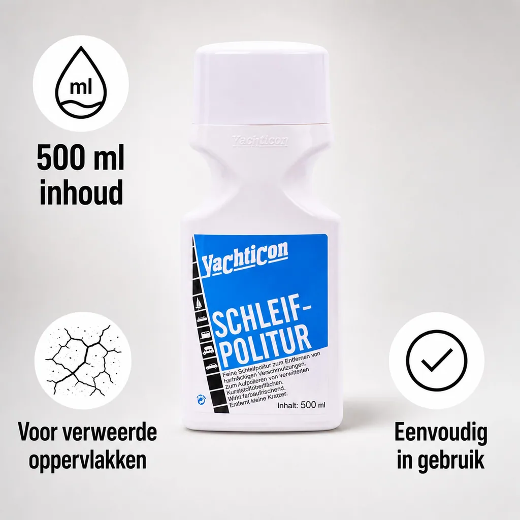 Boot polijsten, polijstmiddel boot, schuur polijstmiddel, 500 ml