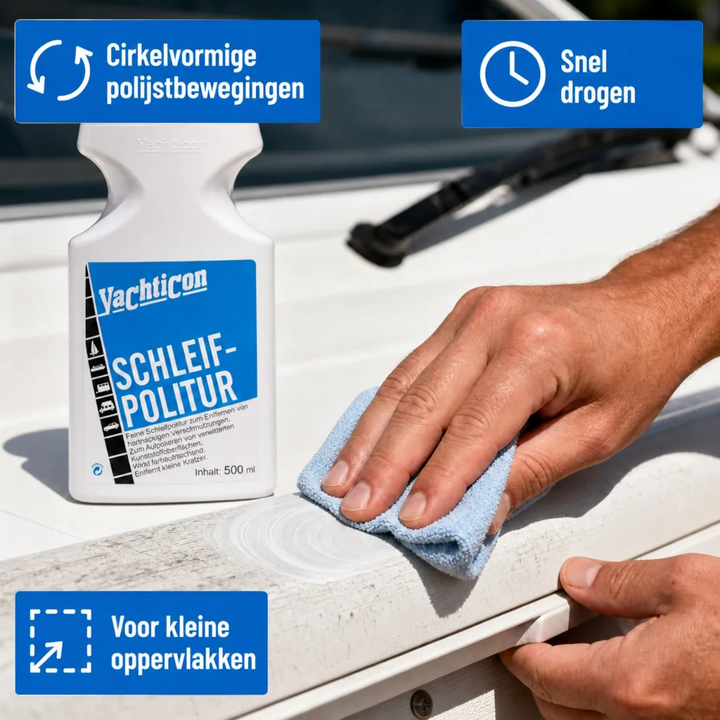 Boot polijsten, polijstmiddel boot, schuur polijstmiddel, 500 ml