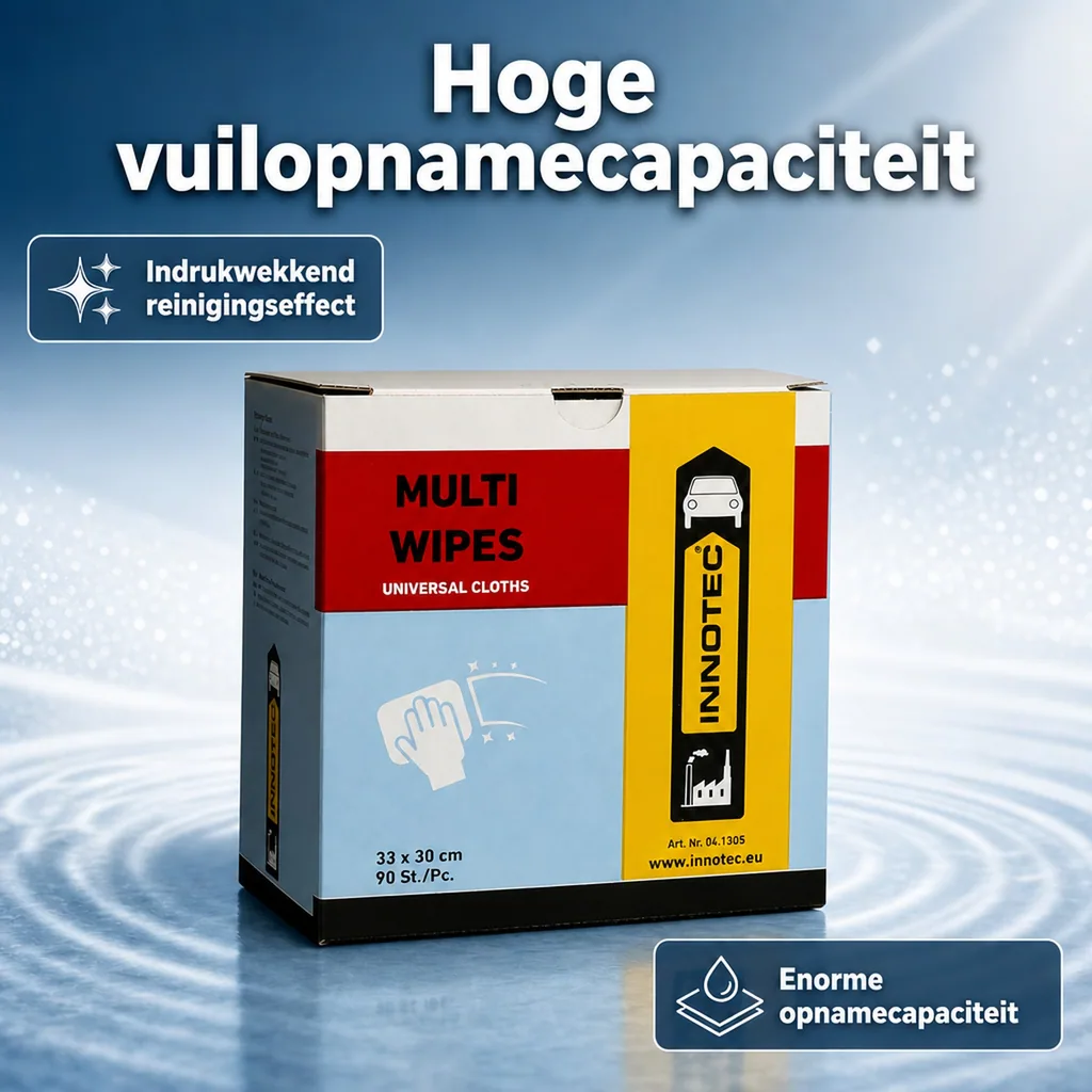 Reinigingsdoekjes, 90 stuks, Poetsdoekjes, Multi Wipes, Poliertücher