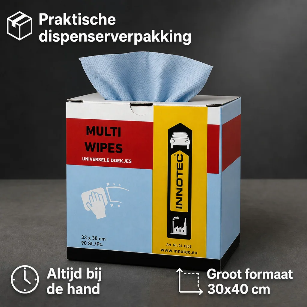 Reinigingsdoekjes, 90 stuks, Poetsdoekjes, Multi Wipes, Poliertücher
