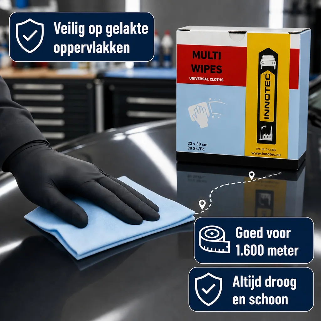 Reinigingsdoekjes, 90 stuks, Poetsdoekjes, Multi Wipes, Poliertücher