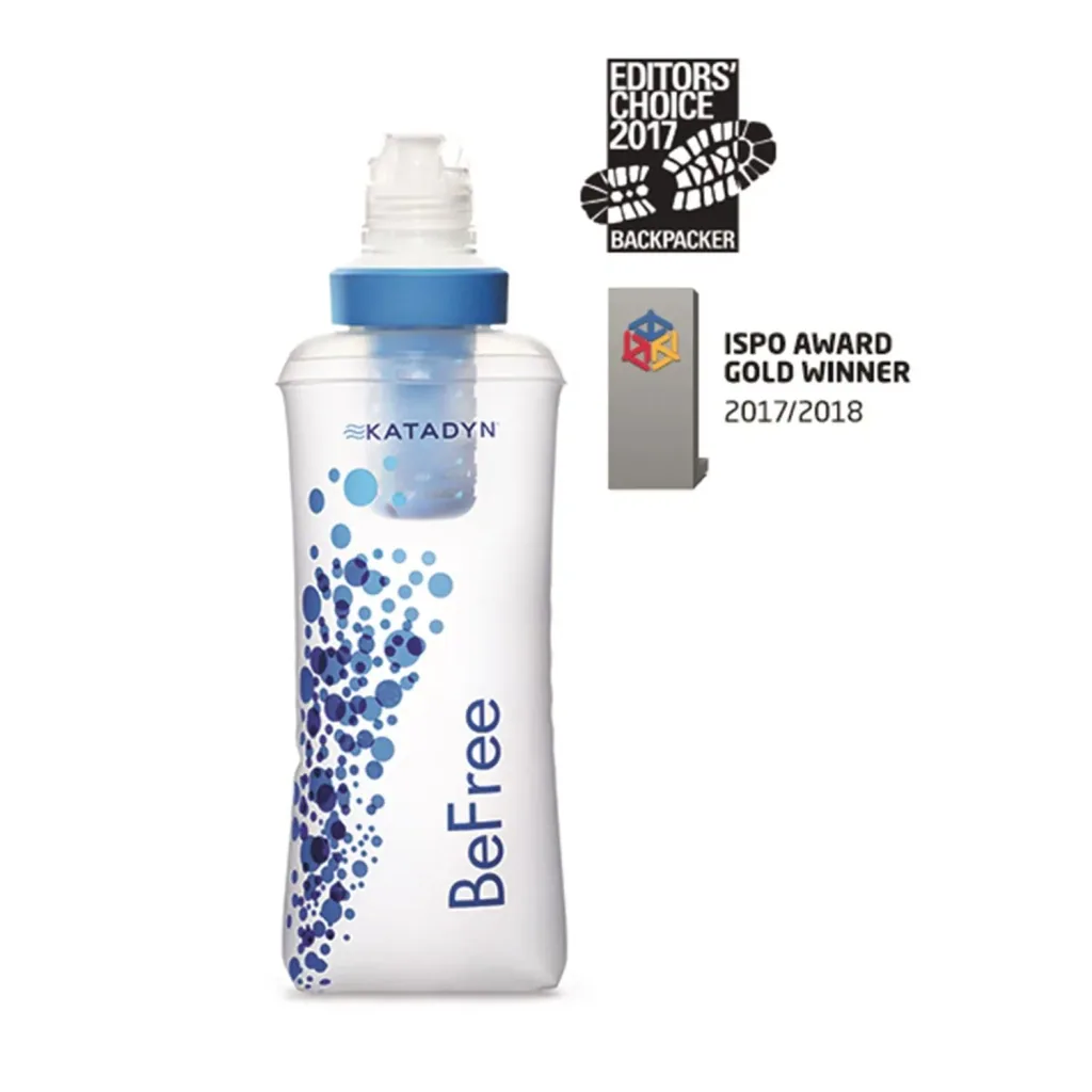 Waterfilter 0,6 Liter, waterzuivering, drinkwaterfilter